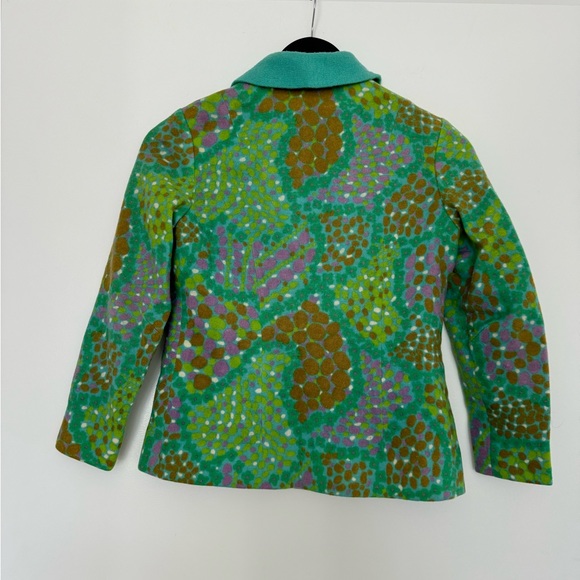 Vintage Textured Button Blazer - Picture 2 of 4